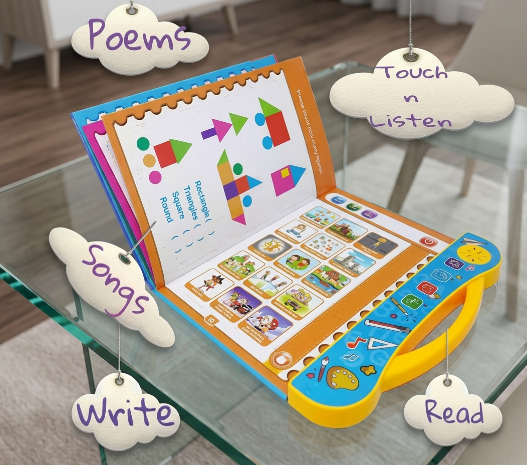 SpringMind TalkyTots Interactive Learning Book